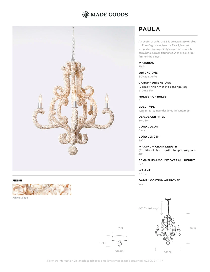 Made Goods Paula Chandelier New Arrivals 5 Made Goods Paula Chandelier New Arrivals