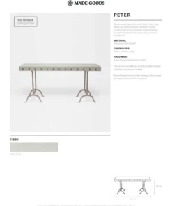 Made Goods Peter Console New Arrivals