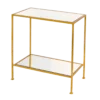 Worlds Away Plano Side Table Gold Leaf New Arrivals