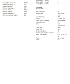 Arteriors Home Pascal Pendant Eggshell