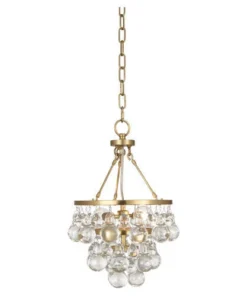 Robert Abbey New Arrivals Bling Small Chandelier Antique Brass