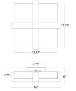 Robert Abbey Doughnut Flushmount Silver New Arrivals