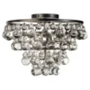 Robert Abbey Bling Flush Mount Deep Patina Bronze New Arrivals