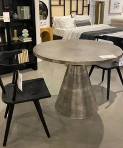 Four Hands Mina Bistro Table Antique Nickel