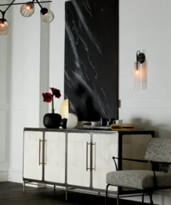 Arteriors Home New Arrivals Wallace Chair Pitch Texture