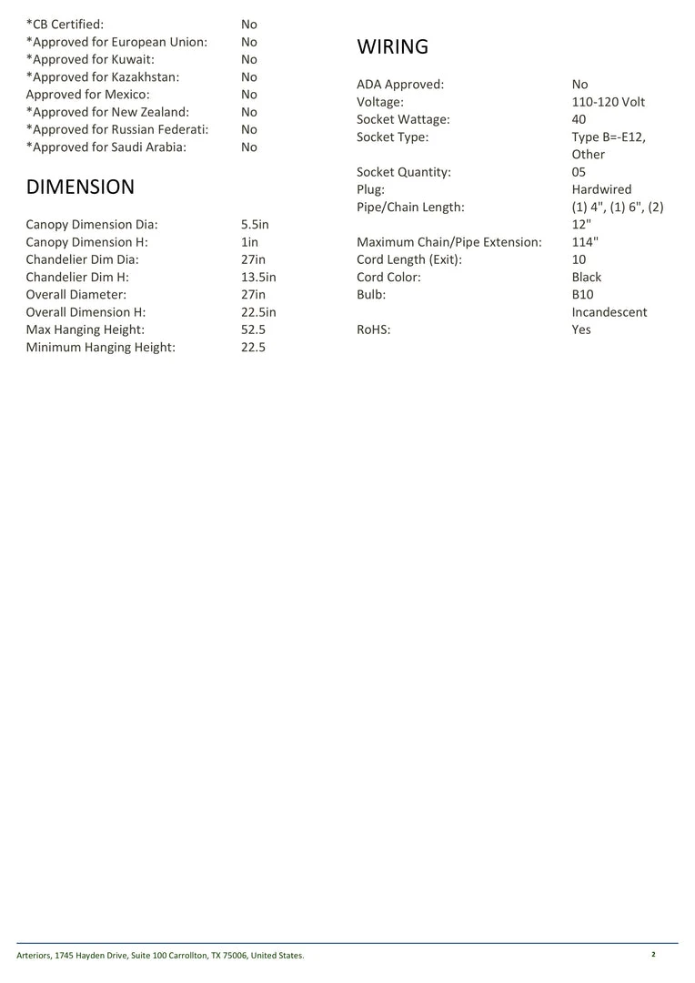 Arteriors Home Shiloh Chandelier 8 Arteriors Home Shiloh Chandelier