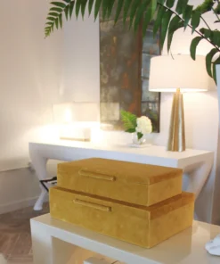 Made Goods Sinclaire Box Set Ochre Velvet New Arrivals