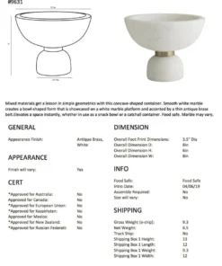 Arteriors Home New Arrivals Tate Container 14 Arteriors Home New Arrivals Tate Container