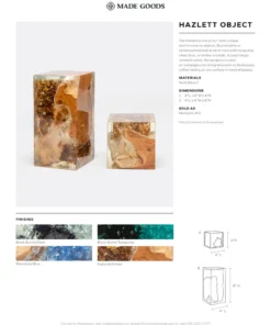 Made Goods Hazlett Object Black Small Set Of Two 7 Made Goods Hazlett Object Black Small Set Of Two