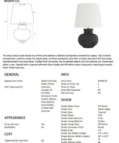 Arteriors Home Troy Lamp