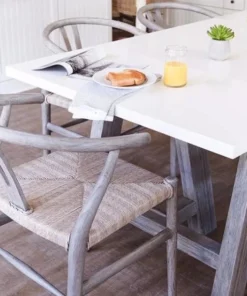 Four Hands Muestra Dining Chair Weathered Gray New Arrivals