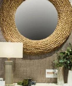 Made Goods Cohen Mirror Natural Roped Seagrass