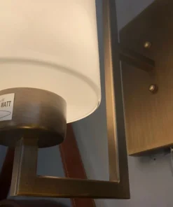 Jamie Young Blueprint Wall Sconce Antique Brass