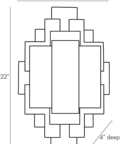 Arteriors Home Trinidad Sconce Gold Leaf New Arrivals 18 Arteriors Home Trinidad Sconce Gold Leaf New Arrivals