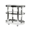 Worlds Away Hugh Bar Cart Nickel New Arrivals 1 Worlds Away Hugh Bar Cart Nickel New Arrivals