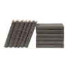 E Lawrence Linen Decorative Books In Charcoal Gray Set Of 12 New Arrivals