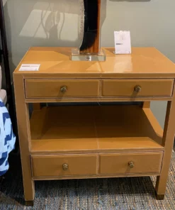 Made Goods Conner Double Nightstand Dark Tan New Arrivals