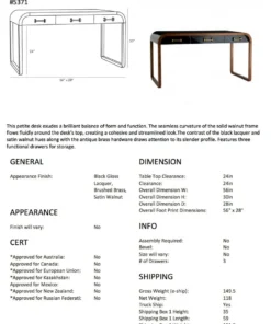 Arteriors Home New Arrivals Victoria Desk
