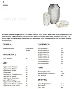 Arteriors Home Violet Candle Holders Set Of Three New Arrivals 15 Arteriors Home Violet Candle Holders Set Of Three New Arrivals