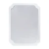 Worlds Away Amelia Wall Mirror White