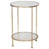 Worlds Away Chico Side Table Gold Leaf New Arrivals 1 Worlds Away Chico Side Table Gold Leaf New Arrivals