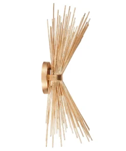 Worlds Away Cornell Wall Sconce Gold