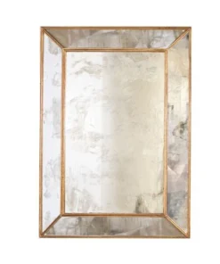 Worlds Away Dion Antique Gold Leaf Mirror