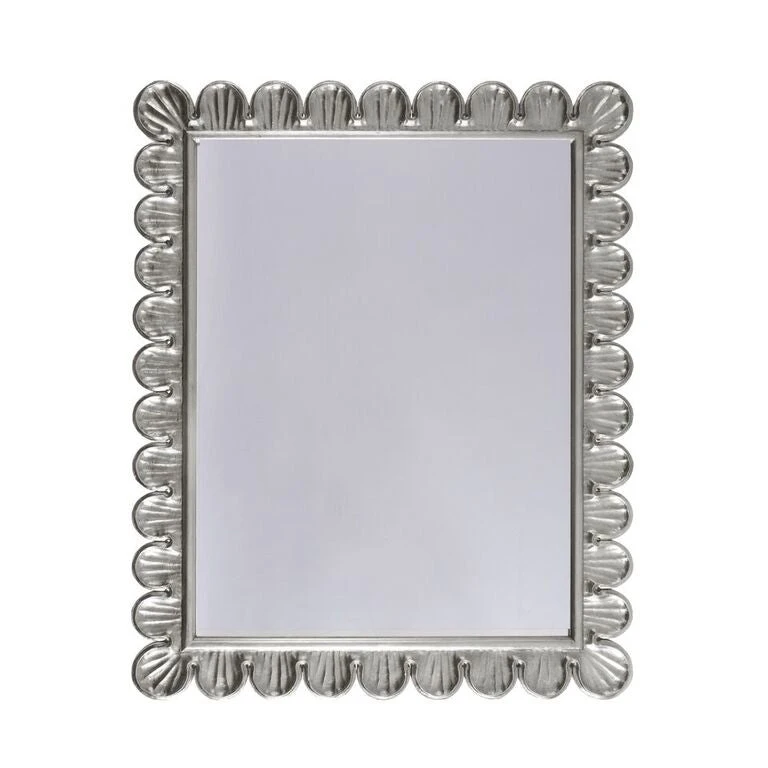 Worlds Away Eliza Wall Mirror Silver 3 Worlds Away Eliza Wall Mirror Silver