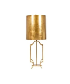Worlds Away New Arrivals Windham Table Lamp Gold Leaf