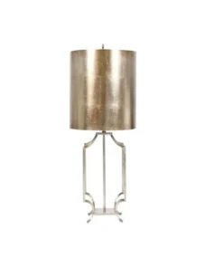 Worlds Away Windham Table Lamp Silver Leaf