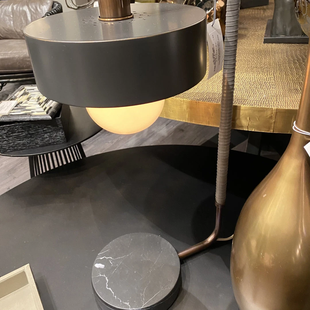 Arteriors Home New Arrivals Aaron Lamp Black Marble 4 Arteriors Home New Arrivals Aaron Lamp Black Marble