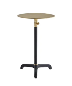 Arteriors Home Addison Short Accent Table Navy Leather New Arrivals