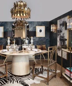 Arteriors Home Analise Two Tier Chandelier Brass New Arrivals