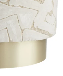 Arteriors Home New Arrivals Avalon Ottoman Swiss Coffee Champagne Swivel