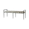 Arteriors Home Barbana Bench Ocelot Embroidery New Arrivals