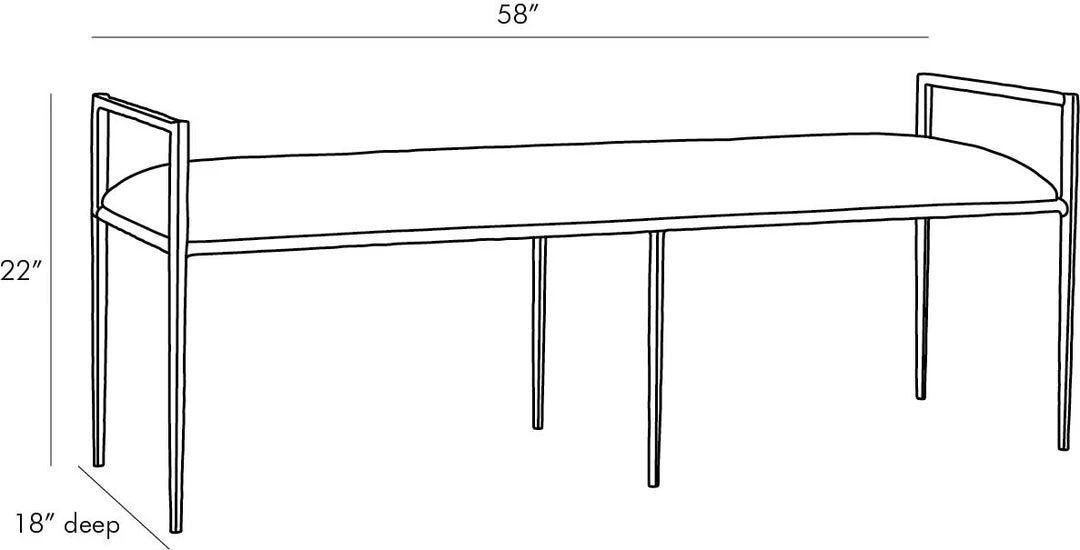 Arteriors Home Barbana Bench Ocelot Embroidery New Arrivals 10 Arteriors Home Barbana Bench Ocelot Embroidery New Arrivals