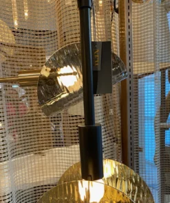 Arteriors Home New Arrivals Bend Chandelier Smoke Brass