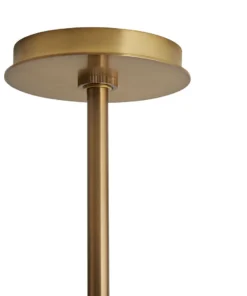 Arteriors Home Bend Linear Pendant Smoke Brass 26 Arteriors Home Bend Linear Pendant Smoke Brass