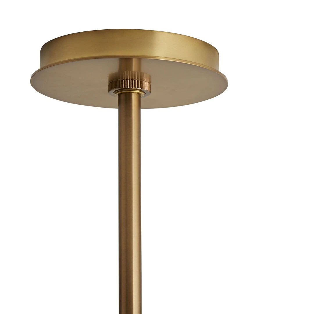 Arteriors Home Bend Linear Pendant Smoke Brass 14 Arteriors Home Bend Linear Pendant Smoke Brass
