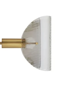 Arteriors Home New Arrivals Bend Chandelier Smoke Brass