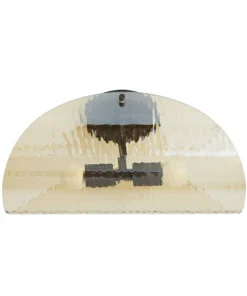 Arteriors Home Bend Flushmount Amber And Steel 14 Arteriors Home Bend Flushmount Amber And Steel