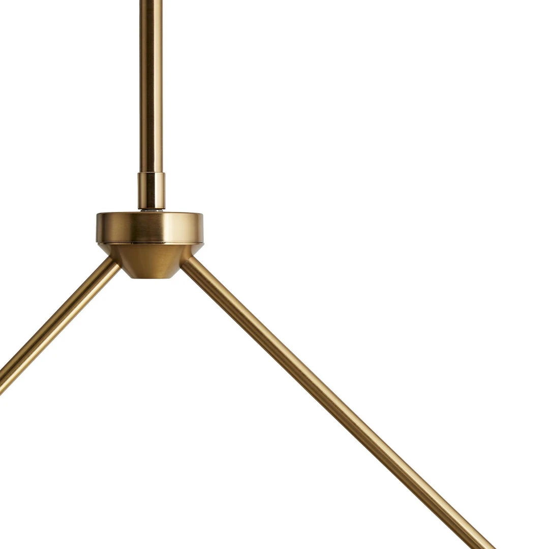 Arteriors Home Bend Linear Pendant Smoke Brass 11 Arteriors Home Bend Linear Pendant Smoke Brass