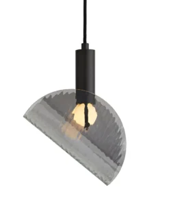 Arteriors Home Bend Pendant Smoke Steel New Arrivals