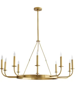 Arteriors Home New Arrivals Berlin Chandelier Antique Brass