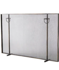 Arteriors Home Brooklyn Fireplace Screen Bronze