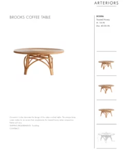 Arteriors Home Brooks Coffee Table