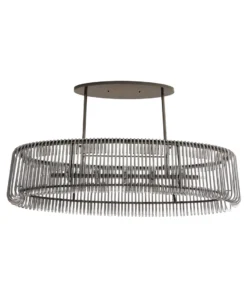 Arteriors Home Chandler Chandelier Brown Nickel