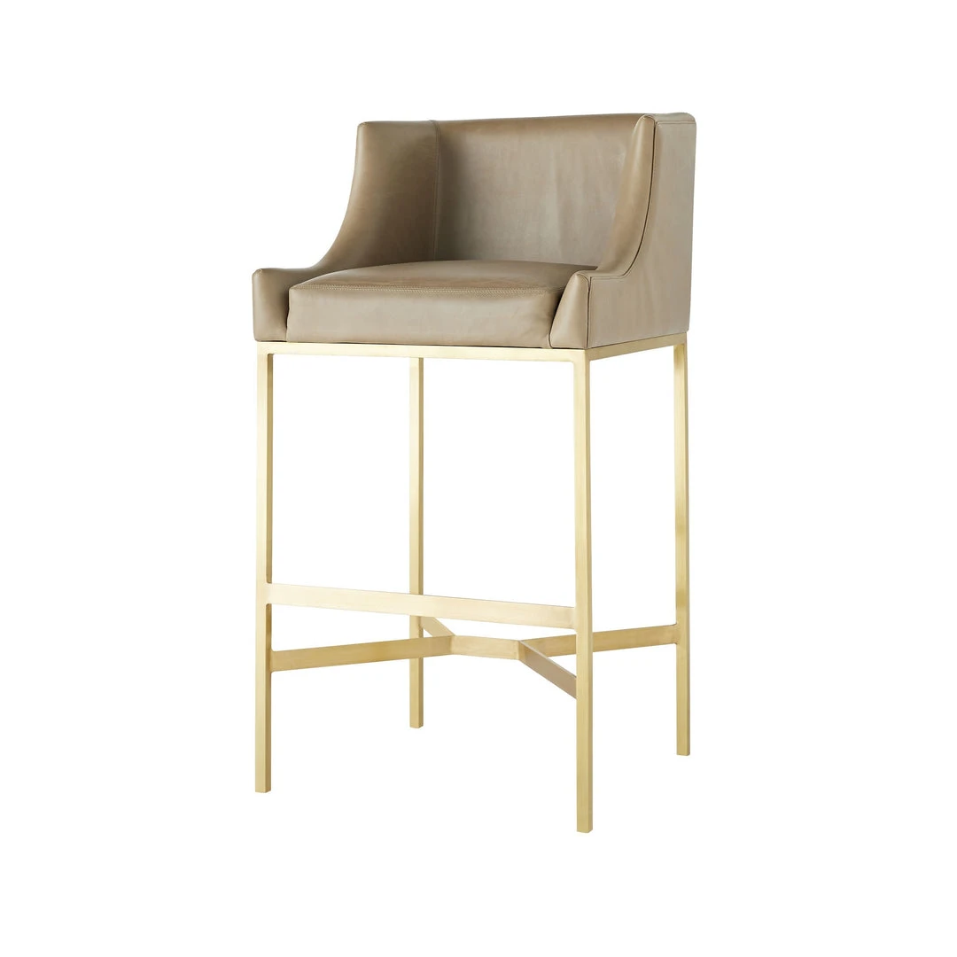 Arteriors Home New Arrivals Dalia Bar Stool Morel 3 Arteriors Home New Arrivals Dalia Bar Stool Morel