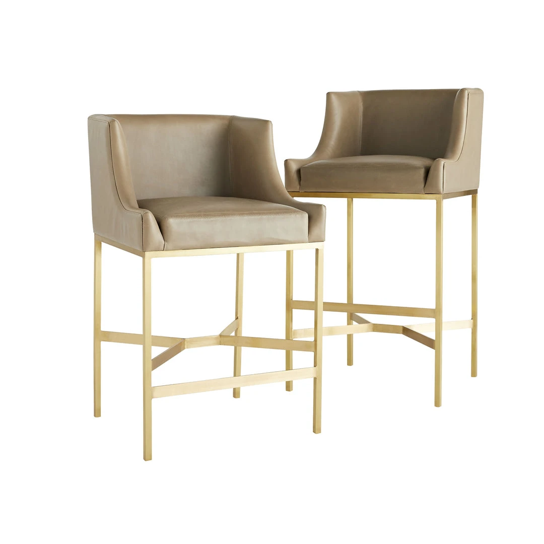 Arteriors Home New Arrivals Dalia Bar Stool Morel 5 Arteriors Home New Arrivals Dalia Bar Stool Morel