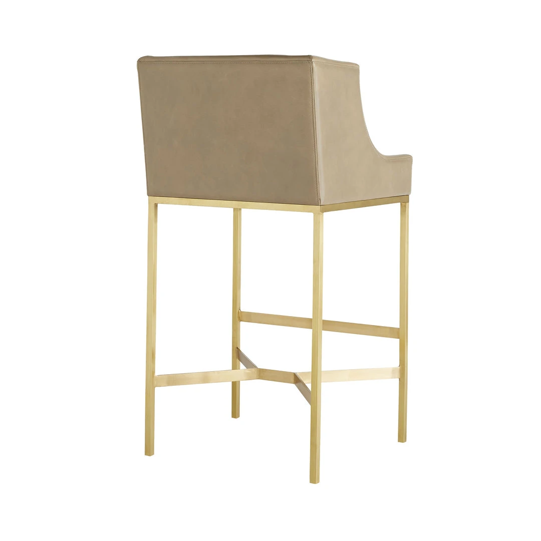 Arteriors Home New Arrivals Dalia Bar Stool Morel 7 Arteriors Home New Arrivals Dalia Bar Stool Morel
